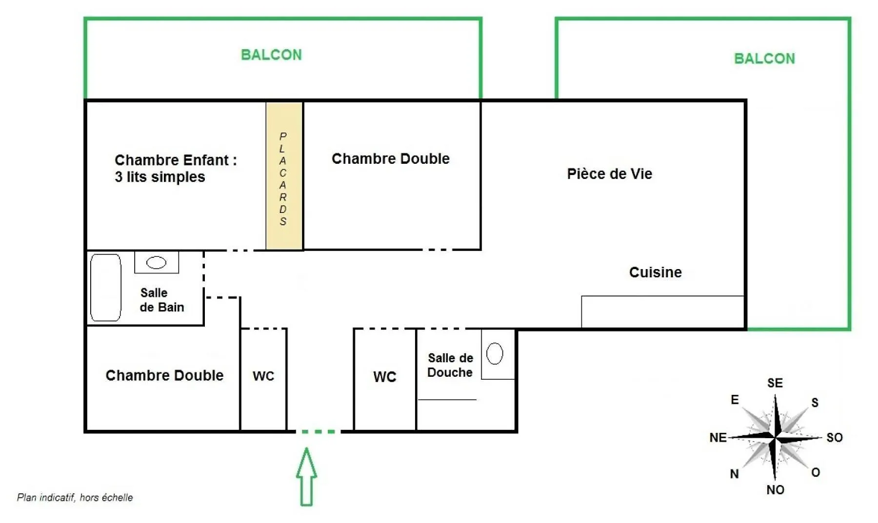 Residence Cry De Lys - Appartement Entierement Renove, Au Pied Des Pistes Mae-8451 لي جيه 0*,